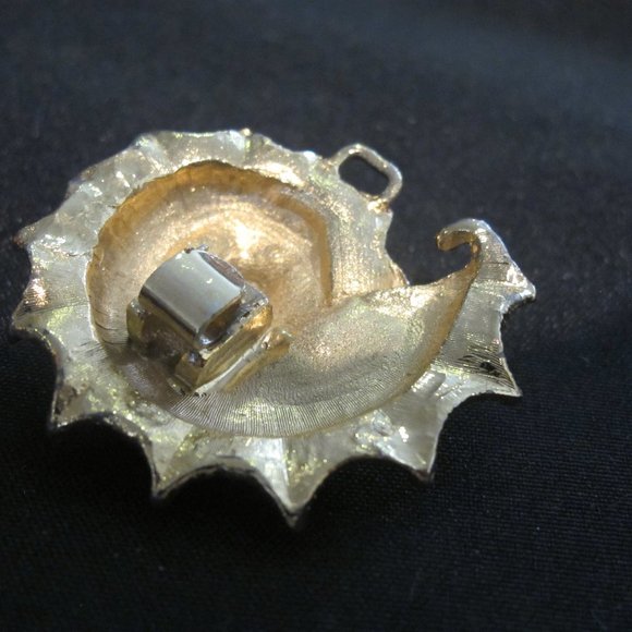 Vintage moonshell belt buckle main image 4